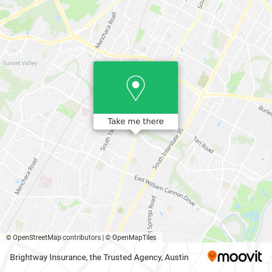 Brightway Insurance, the Trusted Agency map
