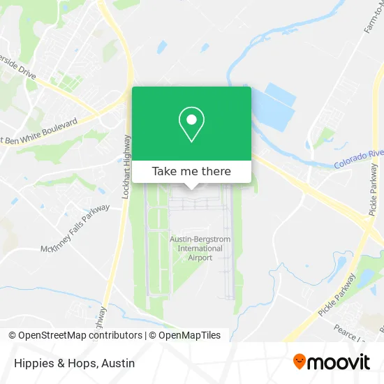 Hippies & Hops map