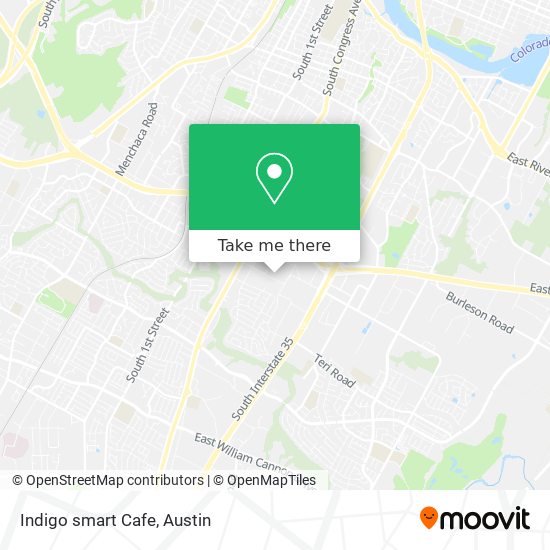 Indigo smart Cafe map