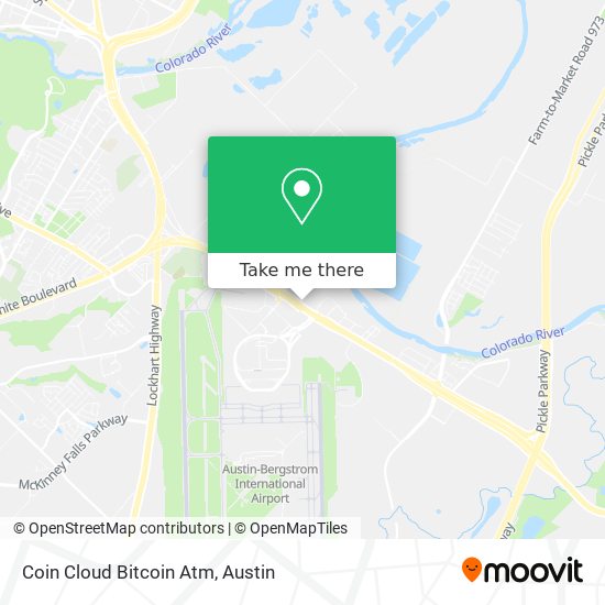 Coin Cloud Bitcoin Atm map