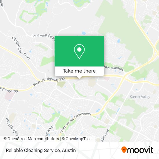 Mapa de Reliable Cleaning Service