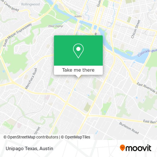 Mapa de Unipago Texas