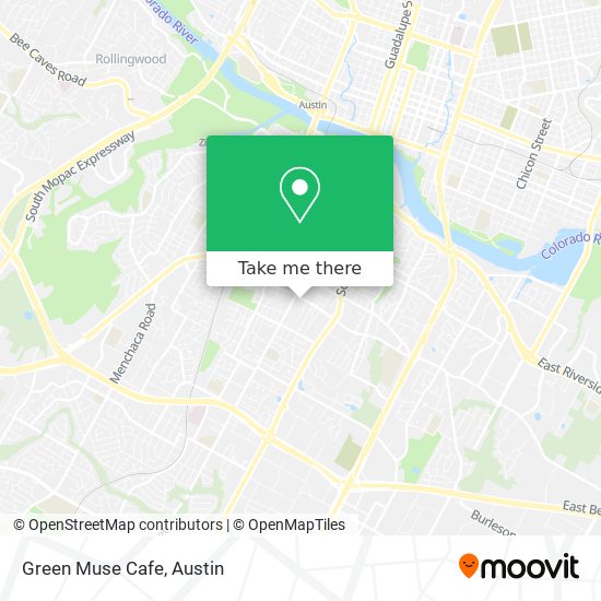 Mapa de Green Muse Cafe