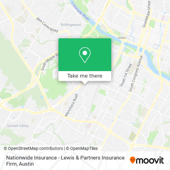 Mapa de Nationwide Insurance - Lewis & Partners Insurance Firm
