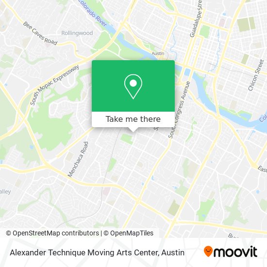 Mapa de Alexander Technique Moving Arts Center