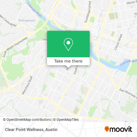 Clear Point Wellness map