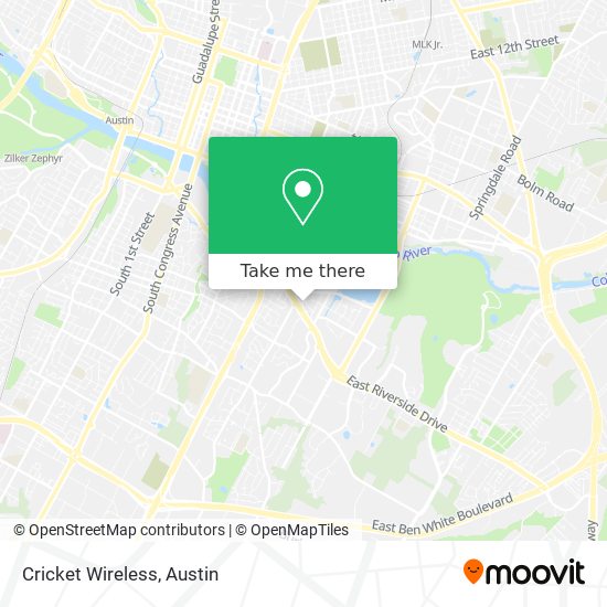 Cricket Wireless map