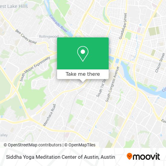 Siddha Yoga Meditation Center of Austin map