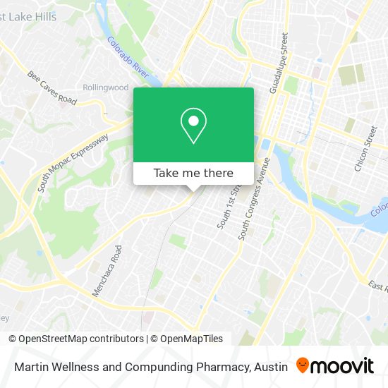 Martin Wellness and Compunding Pharmacy map