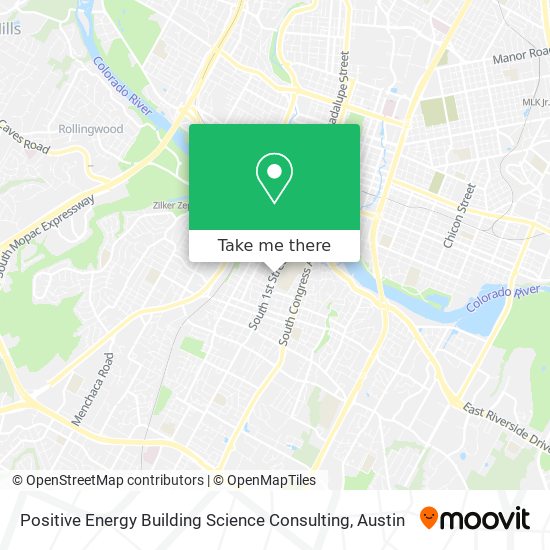 Positive Energy Building Science Consulting map