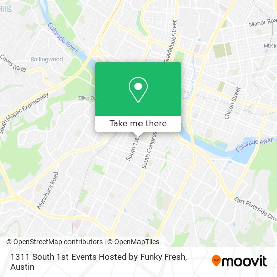 1311 South 1st Events Hosted by Funky Fresh map