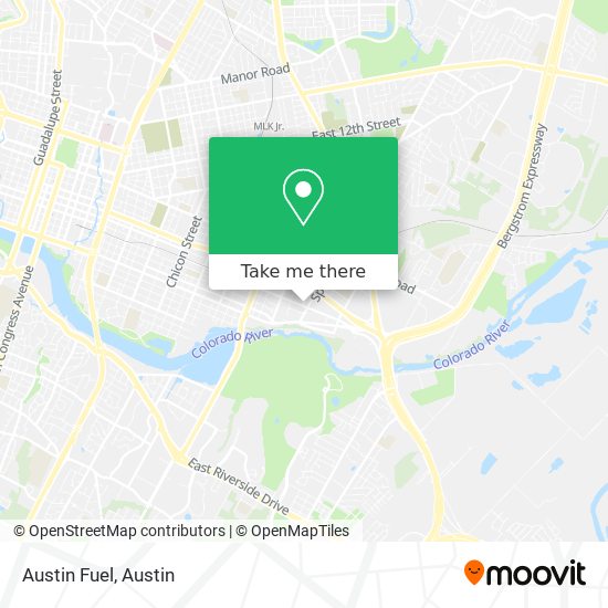 Austin Fuel map