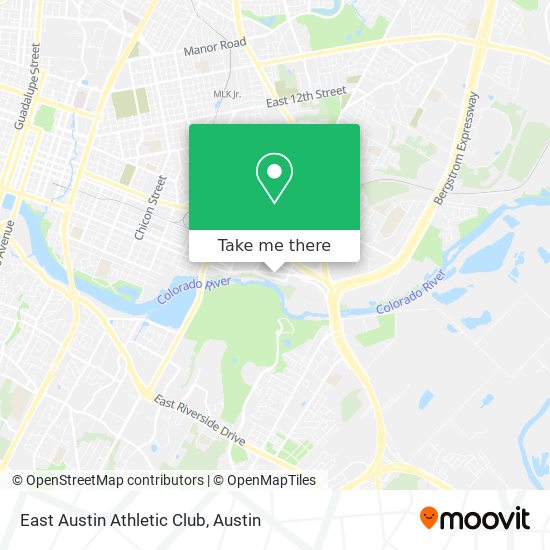 Mapa de East Austin Athletic Club