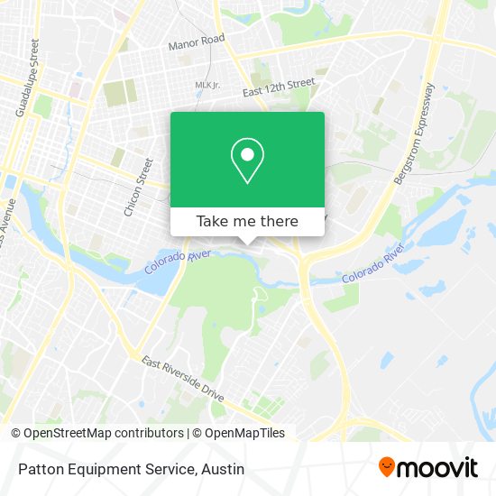 Patton Equipment Service map