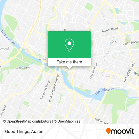 Good Things map