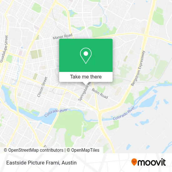 Eastside Picture Frami map