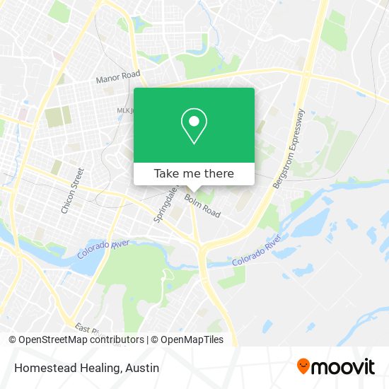 Homestead Healing map