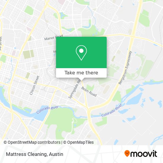 Mattress Cleaning map