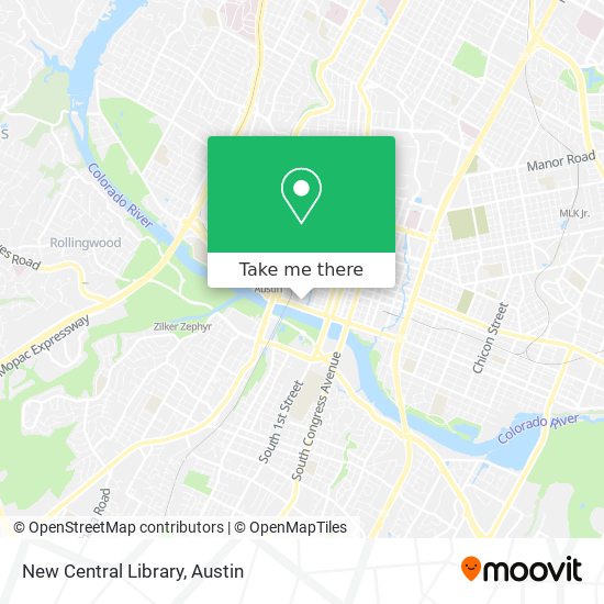 New Central Library map