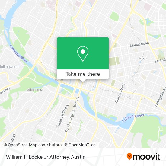 William H Locke Jr Attorney map