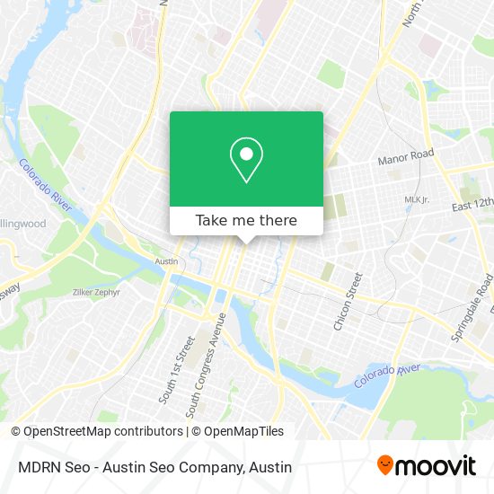 Mapa de MDRN Seo - Austin Seo Company