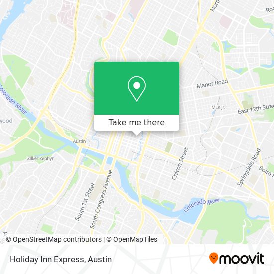 Holiday Inn Express map