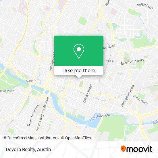 Devora Realty map