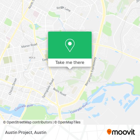 Mapa de Austin Project