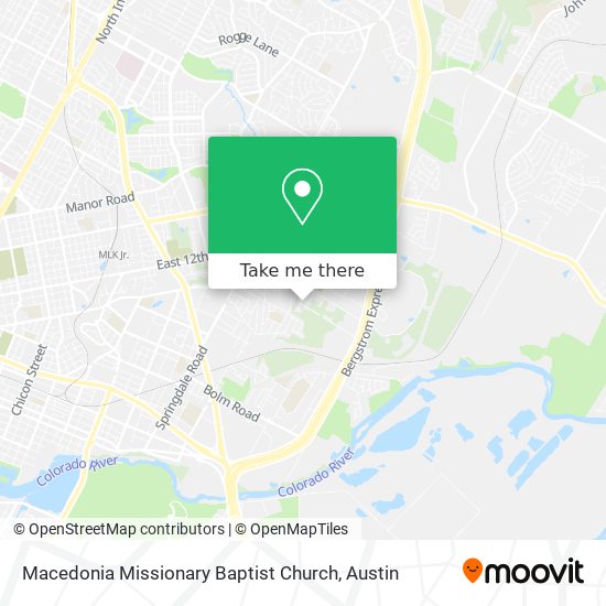 Mapa de Macedonia Missionary Baptist Church