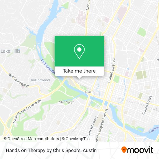 Mapa de Hands on Therapy by Chris Spears