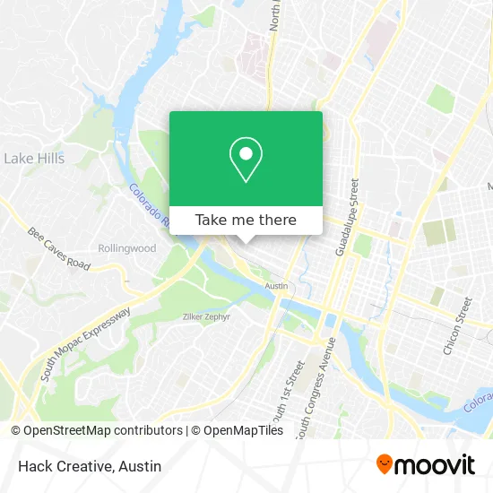 Hack Creative map