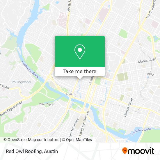 Red Owl Roofing map