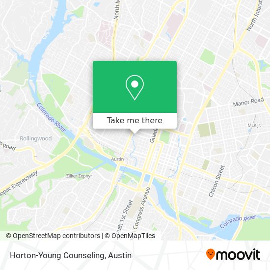 Horton-Young Counseling map