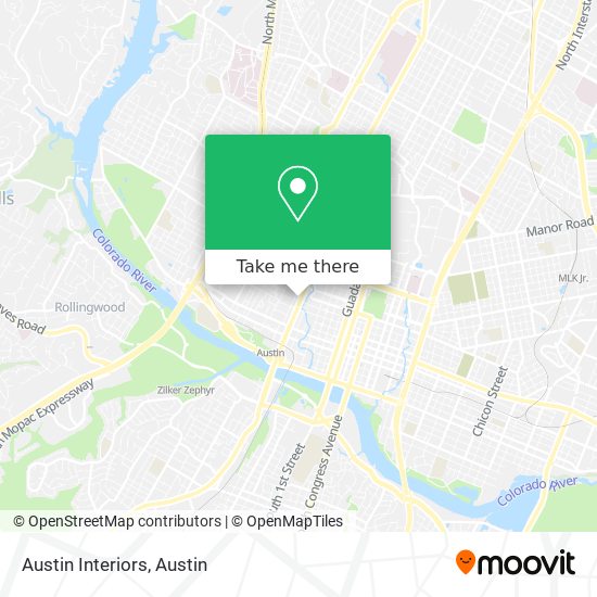 Austin Interiors map