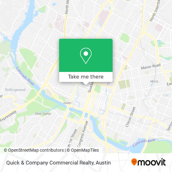 Quick & Company Commercial Realty map