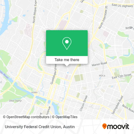 University Federal Credit Union map
