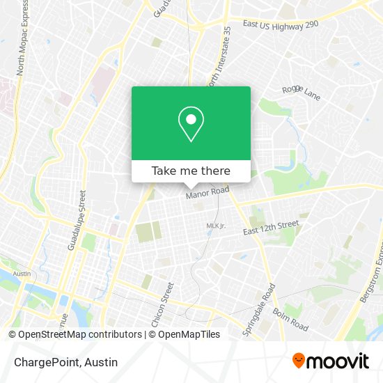 ChargePoint map