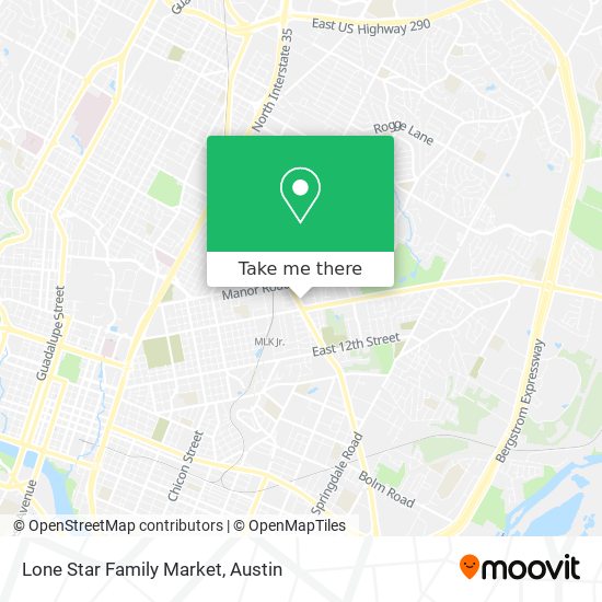 Mapa de Lone Star Family Market