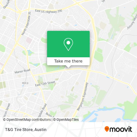 Mapa de T&G Tire Store