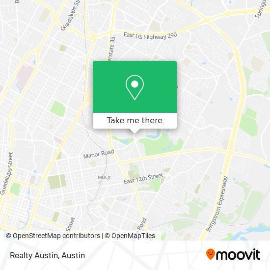 Realty Austin map