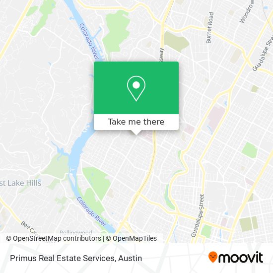 Primus Real Estate Services map