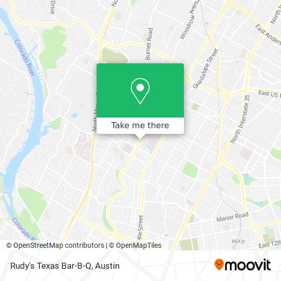 Mapa de Rudy's Texas Bar-B-Q