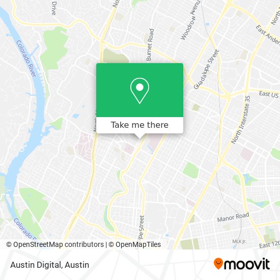 Mapa de Austin Digital