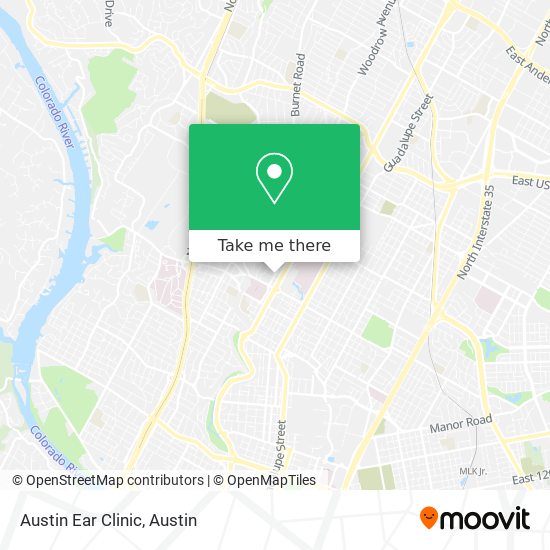 Austin Ear Clinic map