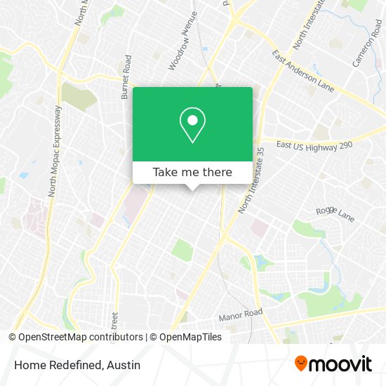 Home Redefined map