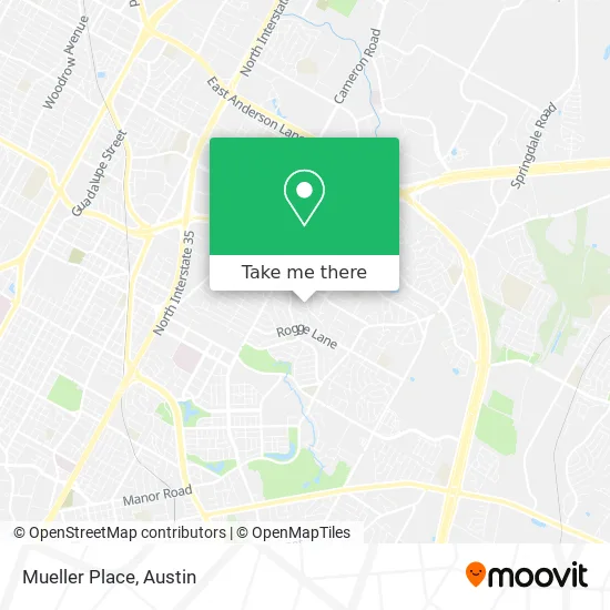 Mueller Place map