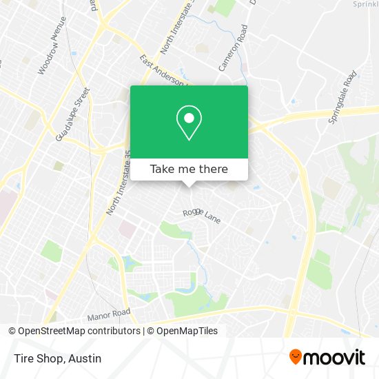 Tire Shop map