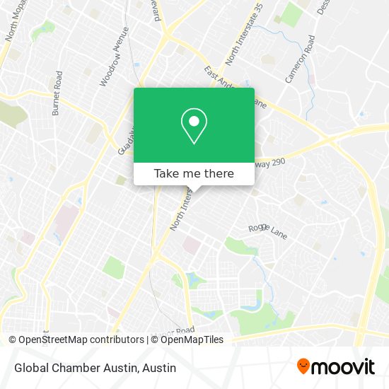 Mapa de Global Chamber Austin