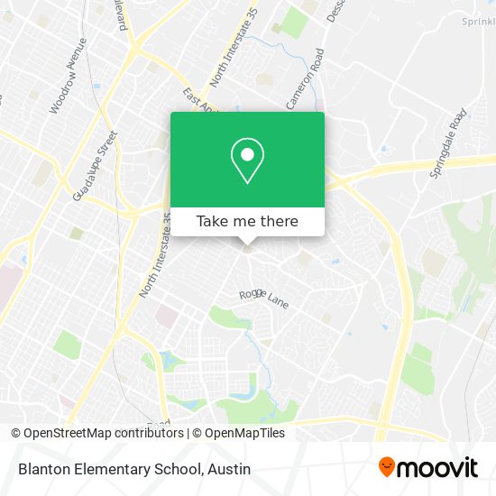 Mapa de Blanton Elementary School