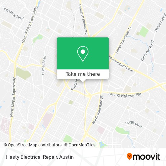 Hasty Electrical Repair map
